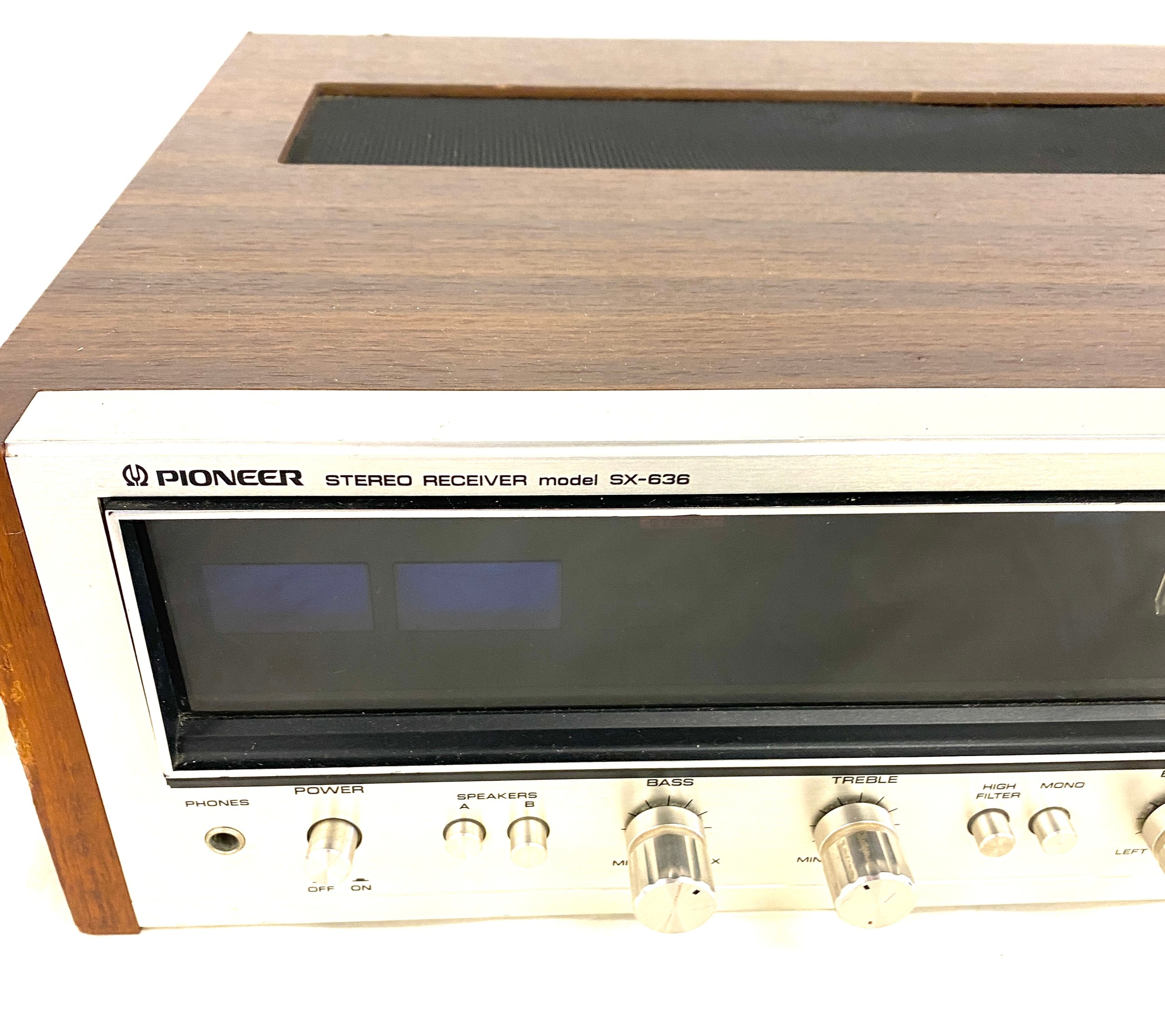 Pioneer stereo receiver model no SX_636 - Bild 2 aus 3