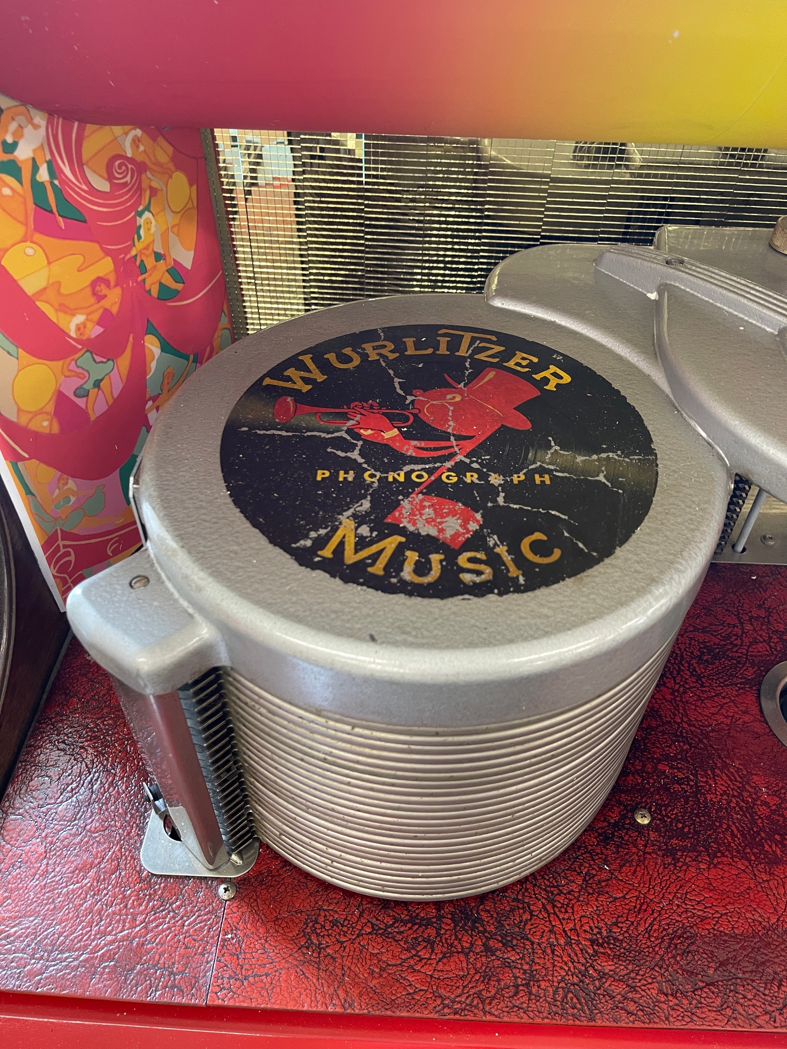 An Original 1950's Wurlitzer 1250 Jukebox, working order however in need of new playing lever - Bild 6 aus 8