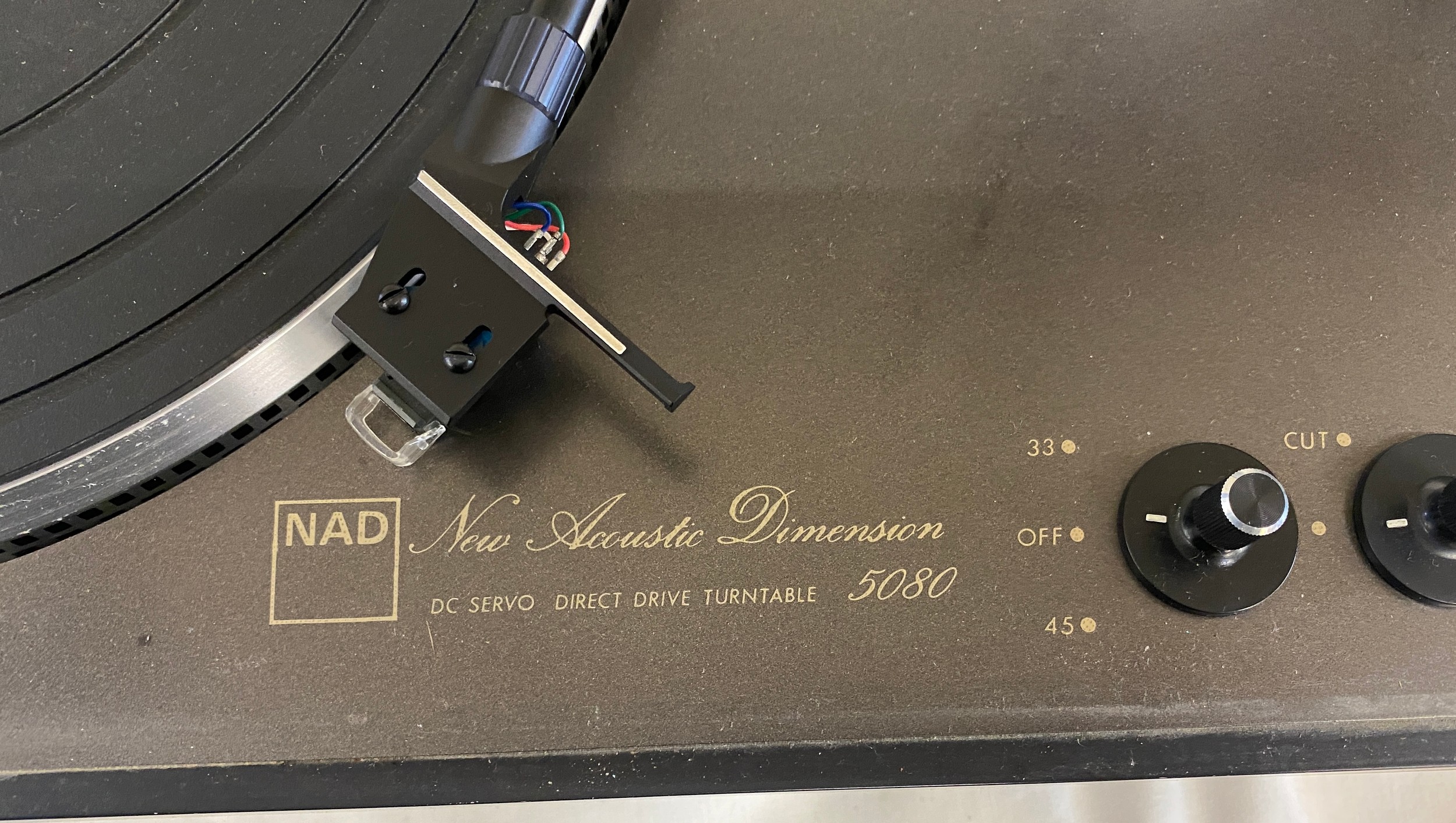 NAD New acoustic dimension DC SERVO direct drive turn table 5080- untested - Bild 5 aus 5