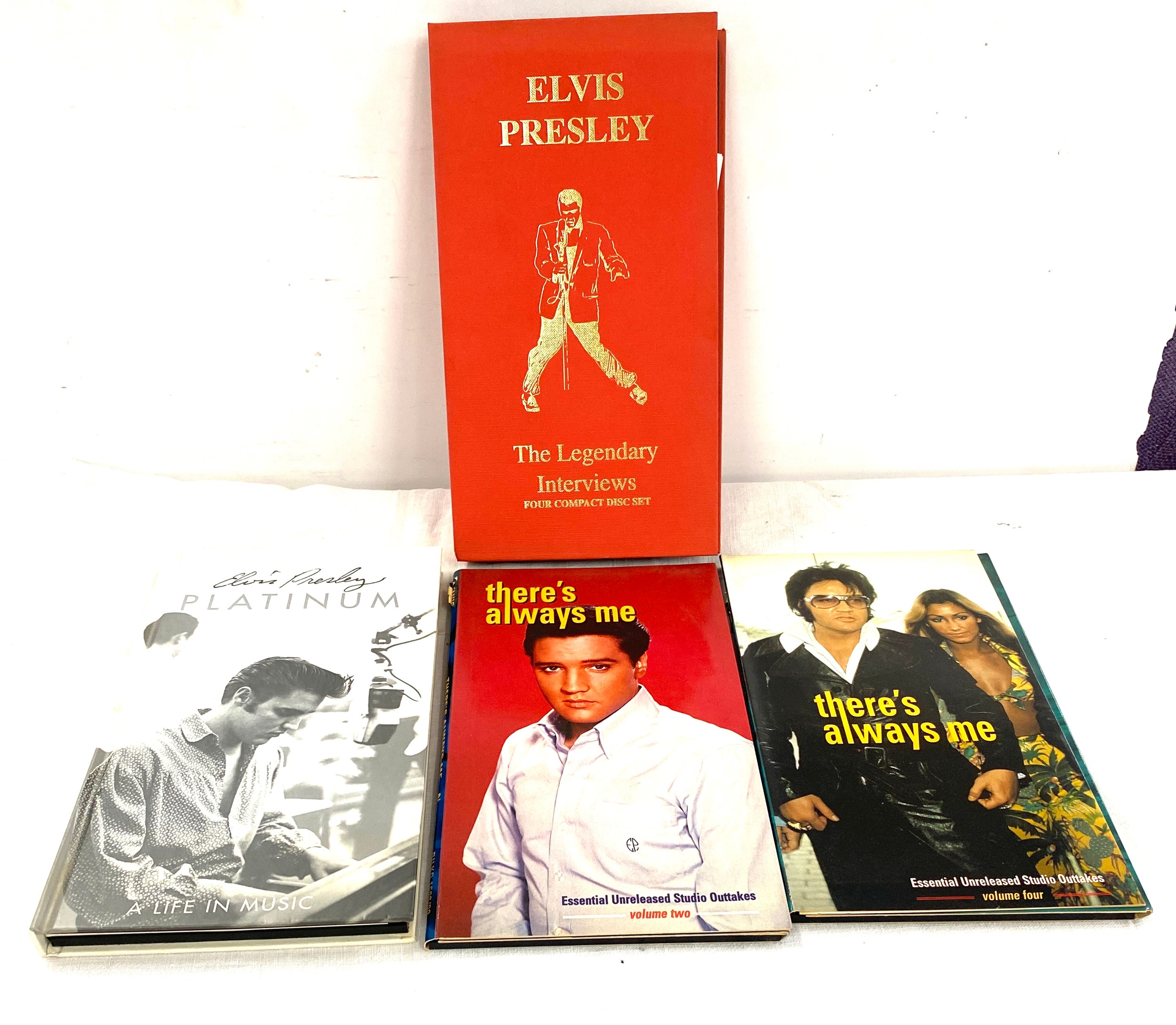 Selection of Elvis Presley Boxed CD sets includes elvis presley platinum a life in music, The