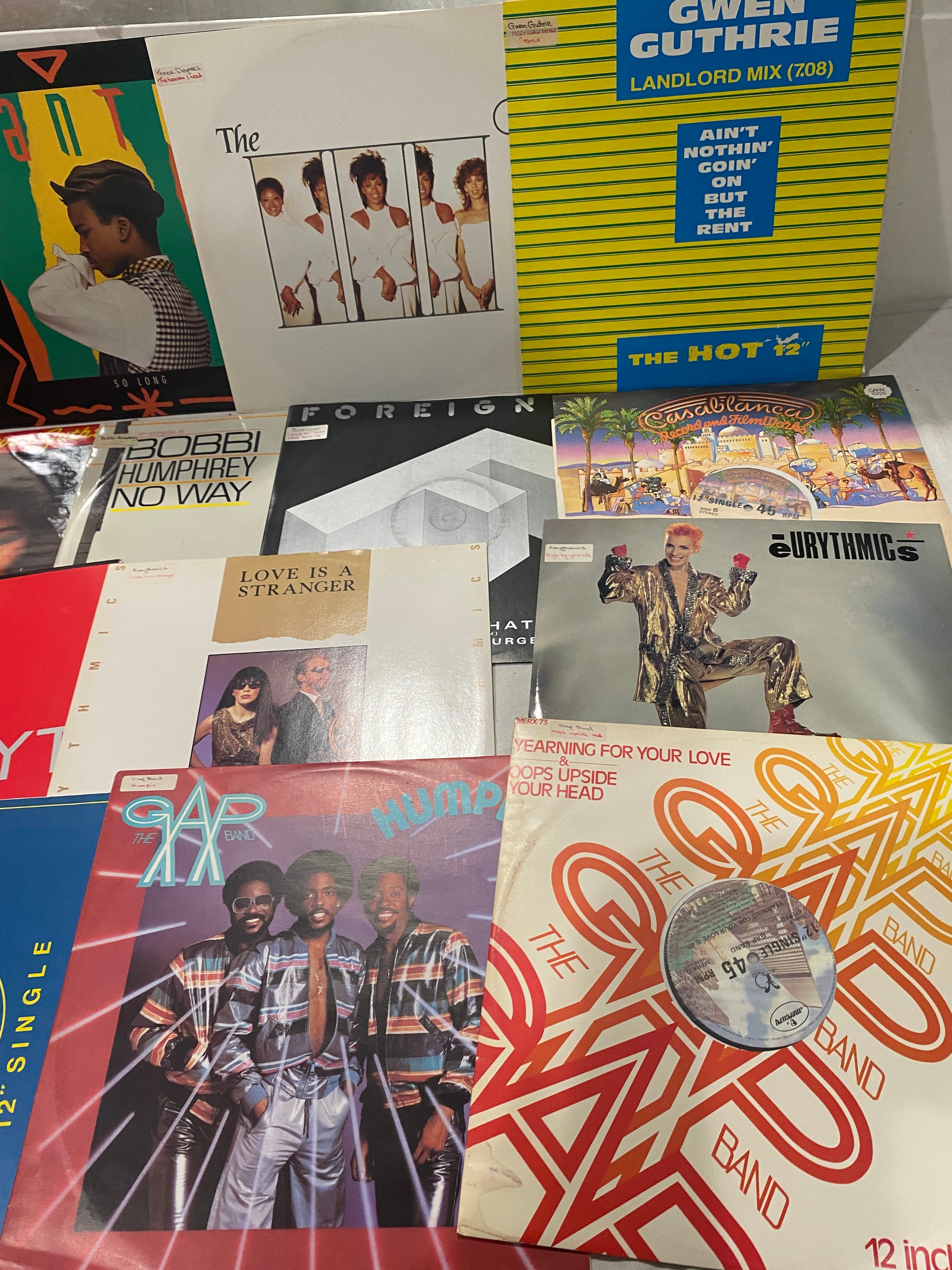 Large selection of 12inch Dance and R&B singles to include Gwen Guthrie, Alantic Starr, GAP etc - Bild 2 aus 5