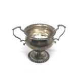 Antique silver sugar bowl London silver hallmarks