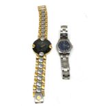 2 ladies wristwatches bulova quartz & tissot the watches ate ticking