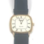 Longines Quartz gents vintage wristwatch the watch is ticking