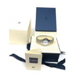 Boxed Raymond Weil gents vintage quartz wristwatch the watch is ticking complete with boxes and