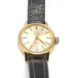 Ladies omega Geneve wristwatch the watch is ticking