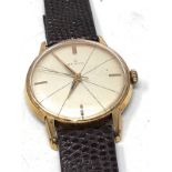 Zenith gents vintage wristwatch the watch is ticking