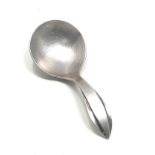 Silver tea caddy spoon
