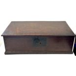 Period bible box, 2 locks, however no keys, approximate measurements: Height 7.5 inches, Width 22.
