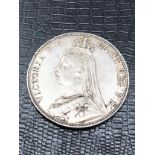 1890 Queen Victoria Silver Crown