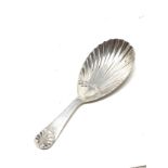 Antique Silver tea caddy spoon Sheffield silver hallmarks