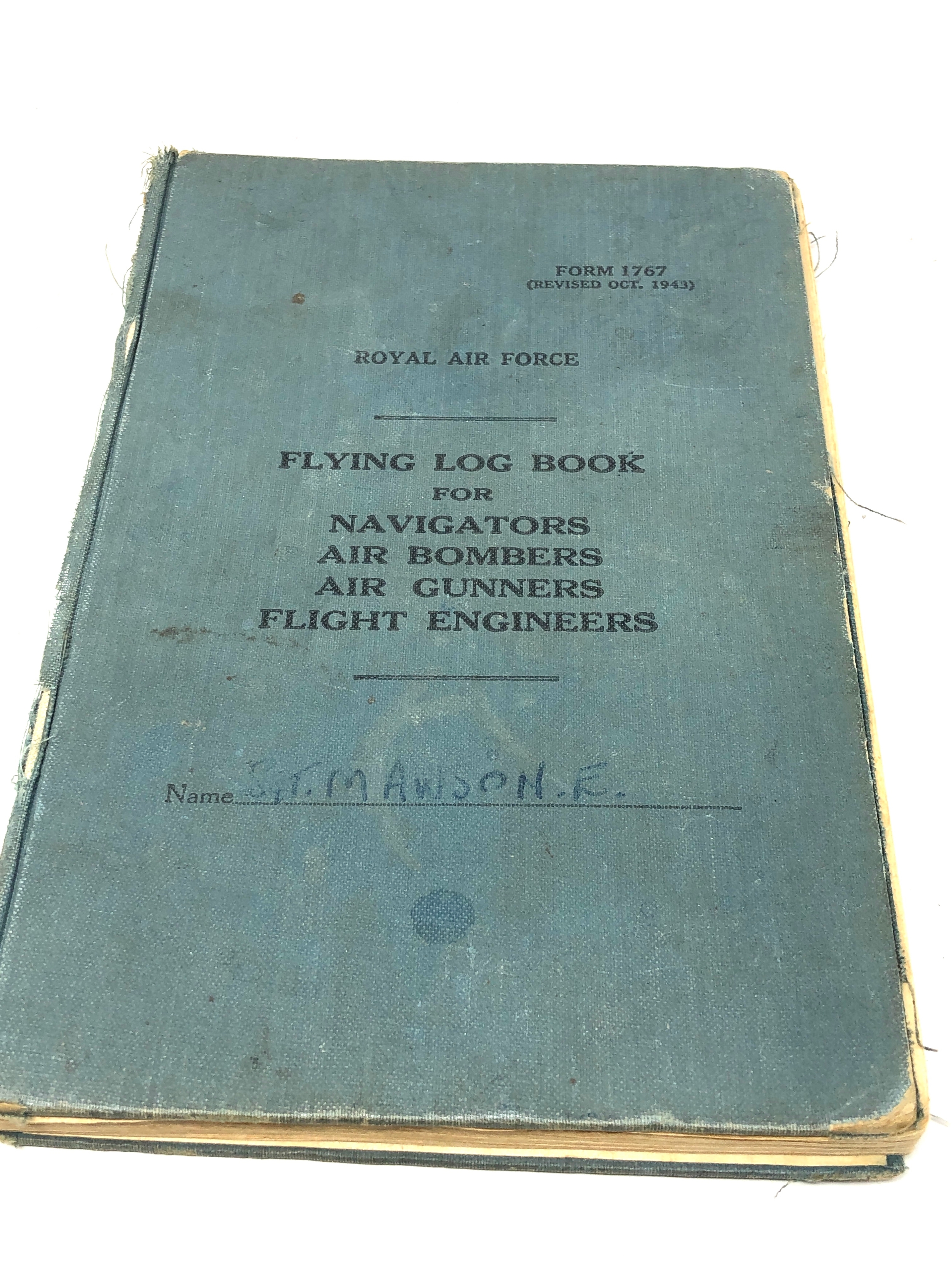 3 raf logbooks relating to sgt w.e mawson + tacs magazines logbooks first entyry 3/4/52 last 27/7/70 - Image 9 of 12