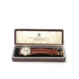 Vintage Benrus gents wristwatch the watch is ticking