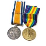 ww1 medal pair to 919797 pte f.davies 24th canadian infantry