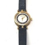 Boxed ladies gucci quartz wristwatch the watch is not ticking