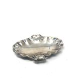 Antique silver sweet dish Sheffield silver hallmarks