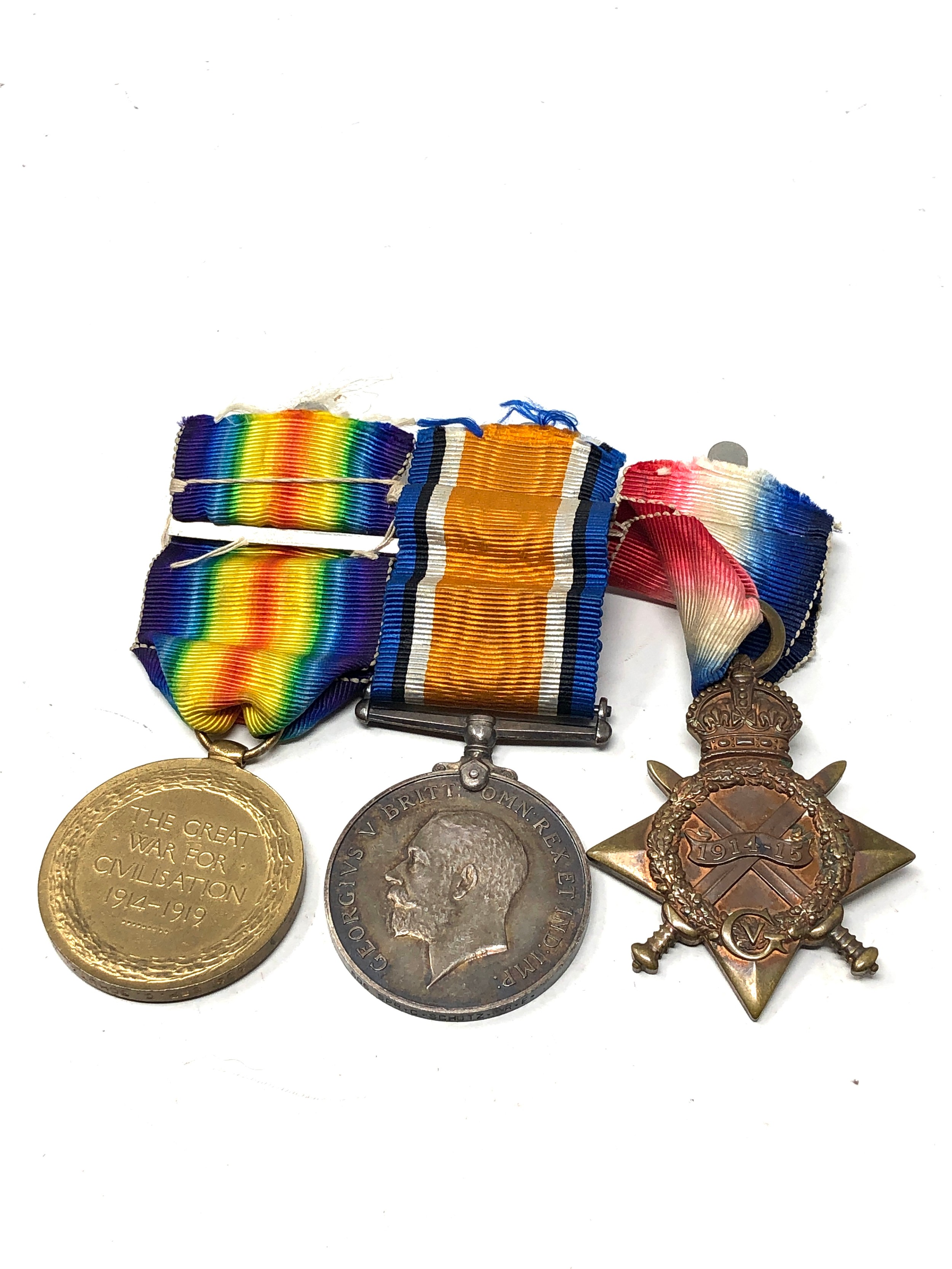 ww1 trio medals with oakleaf to 505 spr c.schutz r.e