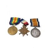 ww1 mons star trio medals to cmt-1349 pte j.w.spink a.s.c
