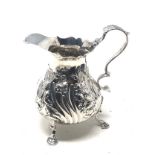 Antique georgian silver cream jug London silver hallmarks