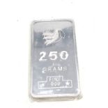 250 g 999 silver bullion bar