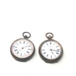2 antique ladies fob watches both not working