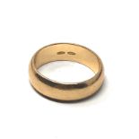 18ct gold wedding band weight 4g