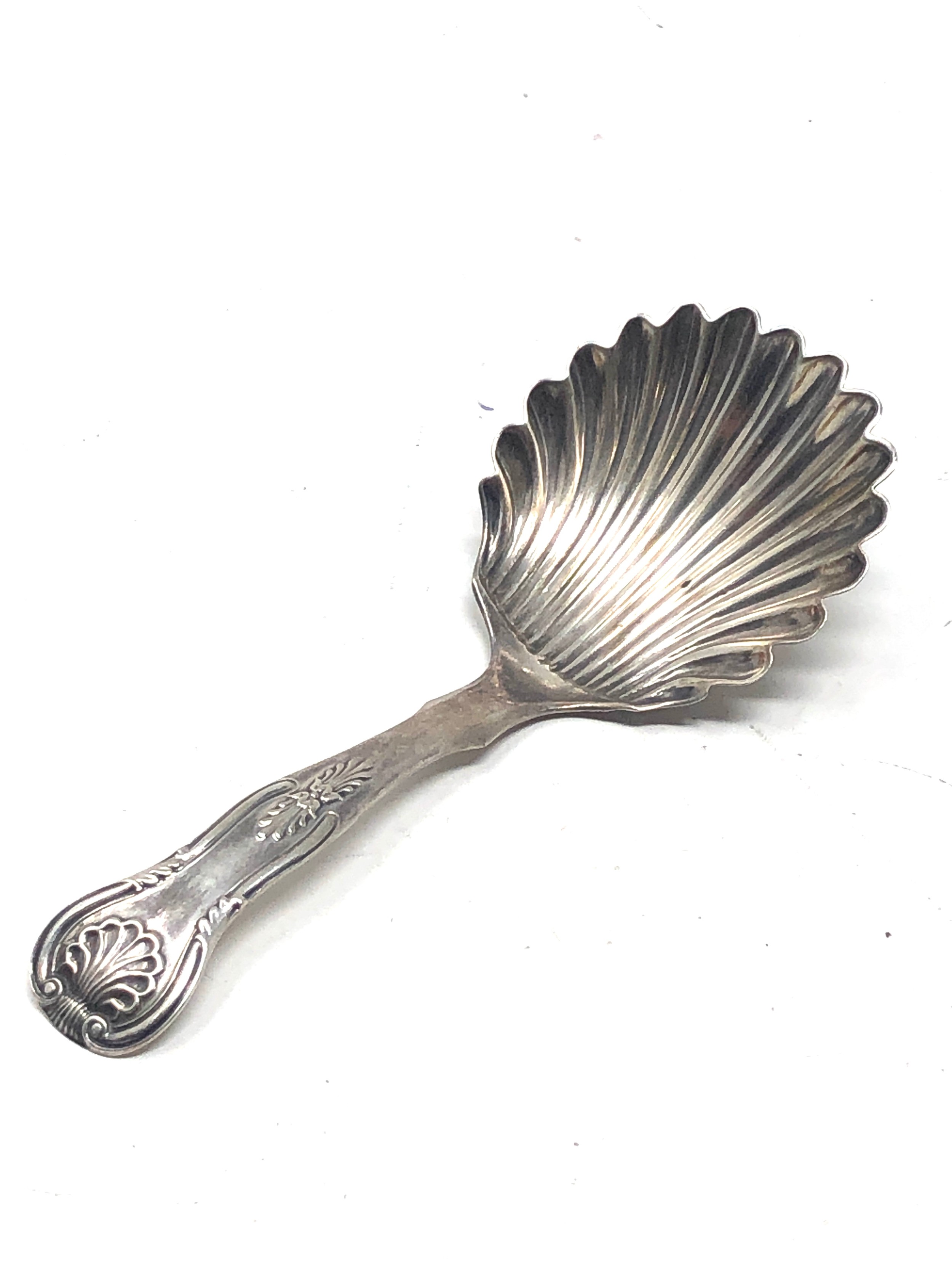 Antique scottish silver tea caddy spoon - Image 2 of 4