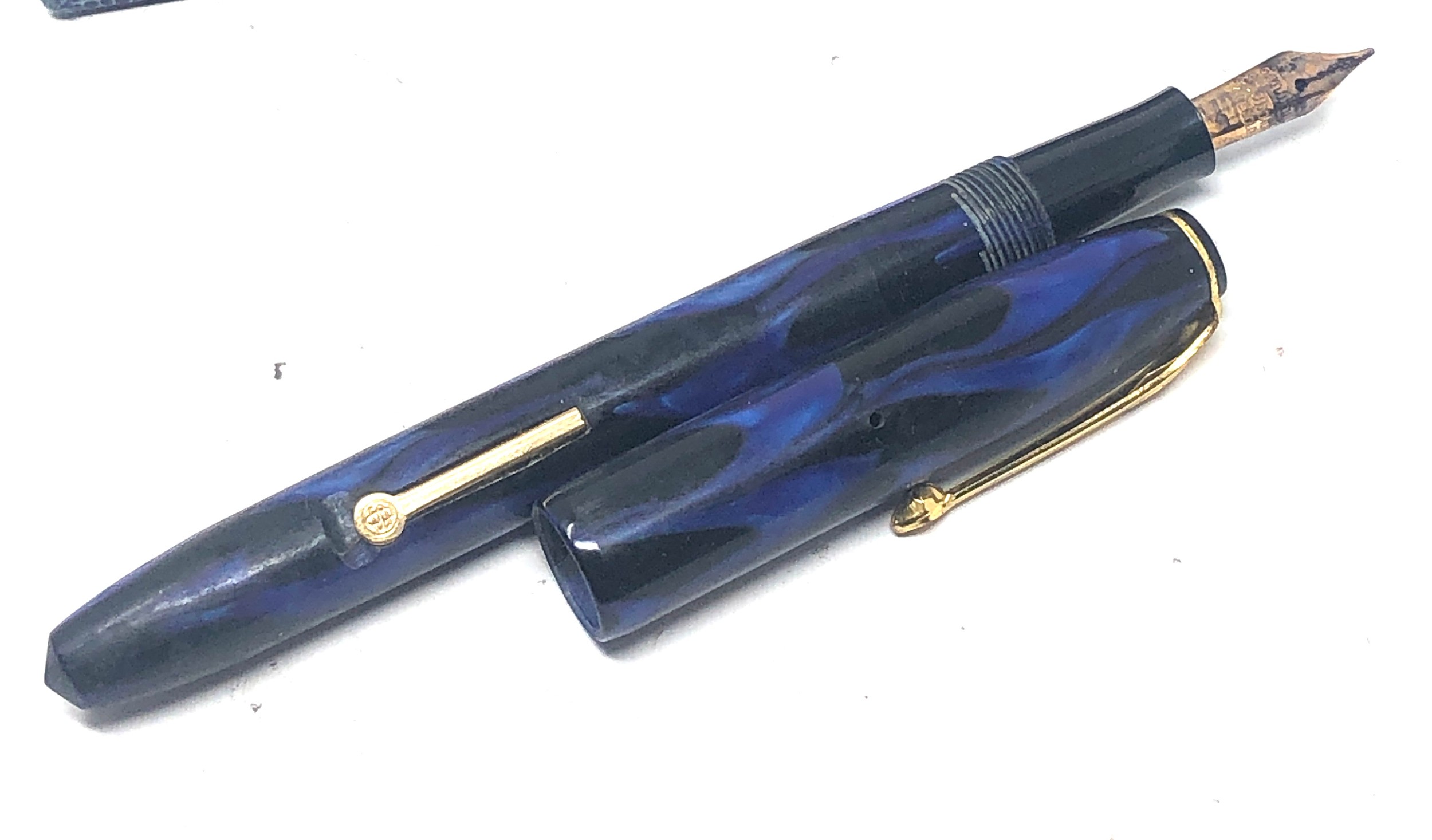 boxed conway stewart 17 14ct gold nib fountain pen - Image 3 of 4