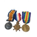 ww1 trio medal group to 3904 pte g.h field royal fusiliers