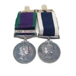 ER.11 navy medal pair c.s.m malay peninsula to 074495 b.k west a.b tr.n long service hms vernon