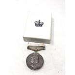 boxed er11 gsm canal zone medal to 225716 pte a.r higgins beds & hearts