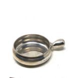 Continental silver porringer measures approx 12cm wide 8.7cm dia