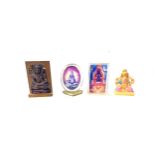 Selection of Hindo/ Sindu gods, idols, old cranesh balak