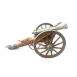 Dahlgren 1861 cannon model, over all good condition