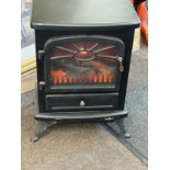 Electric focal point heater, working order