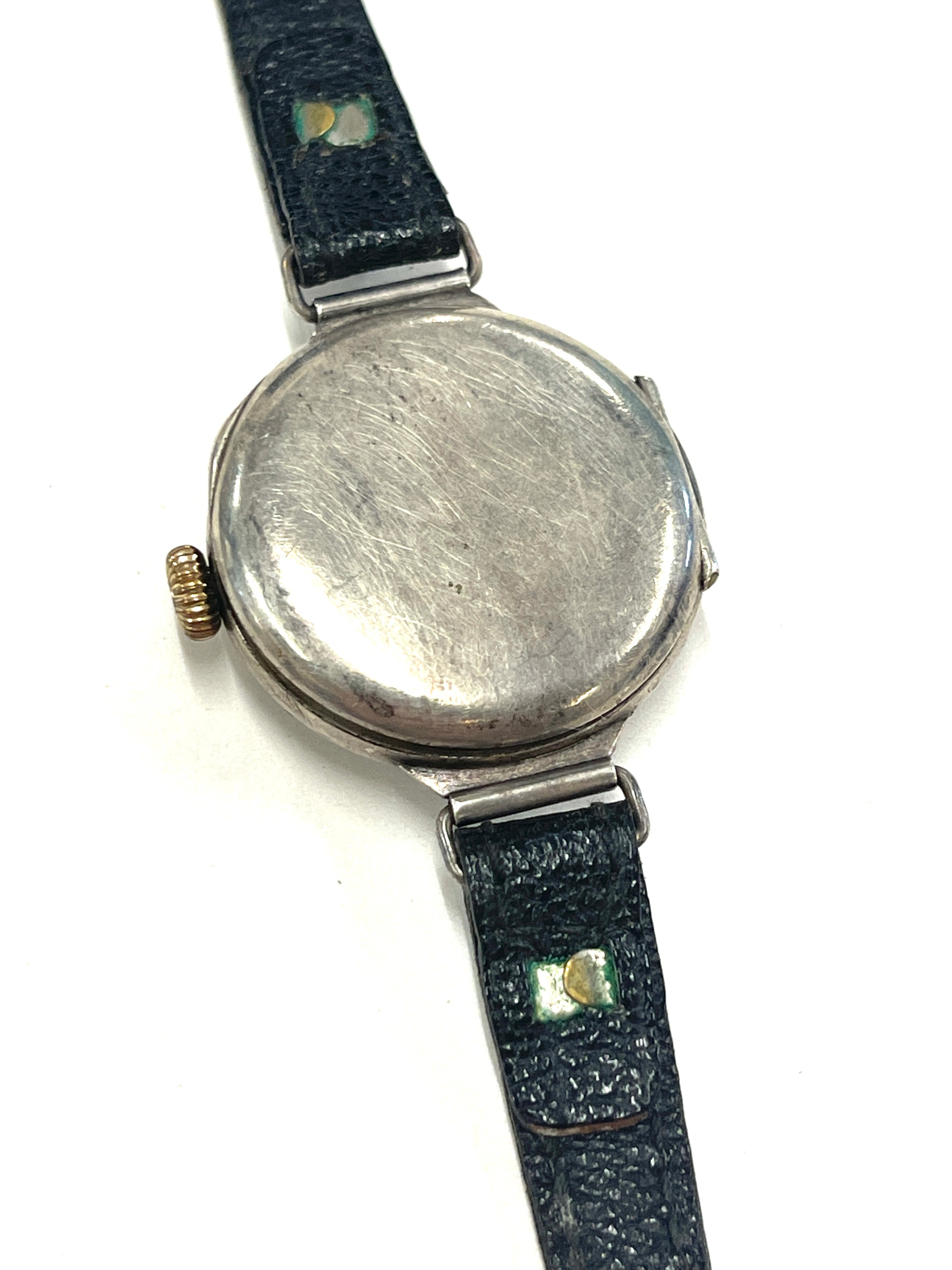 WW1 military style trench watch by Buren, untested - Image 3 of 5