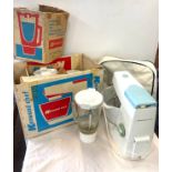 Vintage Kenwood chef mixer with accessories to include A701a, A788 untested