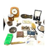 Large selection of miscellaneous includes opera glasses, epns, biscuit barrel etc