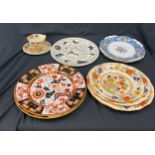 Assorted plates cups and saucers