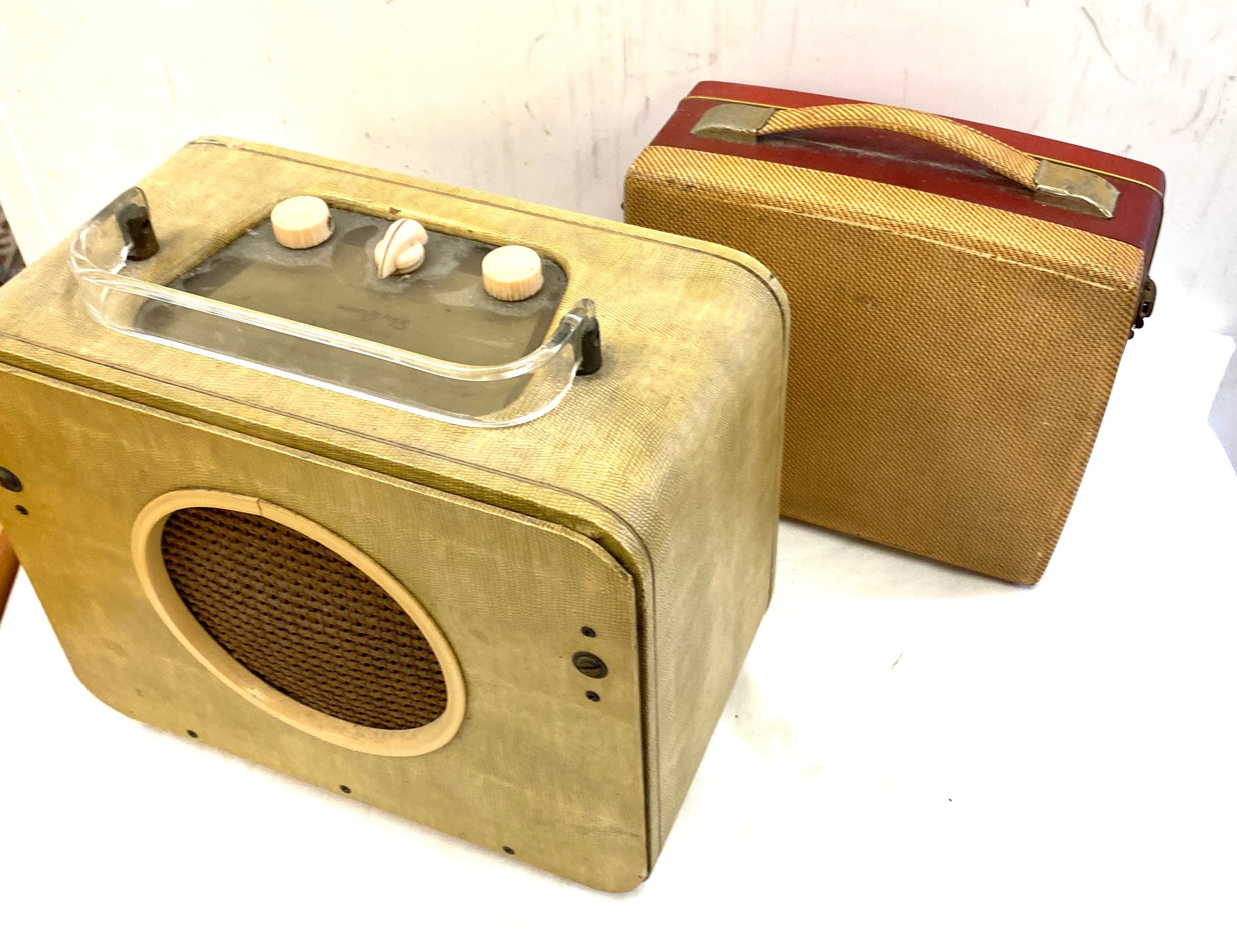 Two retro sky queen radios - Image 4 of 4