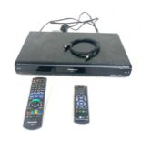 Panasonic DMR-EX79 DVD recorder boxed with remote and leads, untested