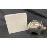 Boxed Vera Wang wedgwood piggy bank