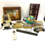 Large selection of miscellaneous includes Tomy Chat bot, Led plane models etc