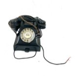 Vintage Bakelite phone, untested