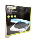 BNIB PROLECTRIX 3-Speed USB Turntable Record Player For PC & Mac and a Sony PMC-D305P personal