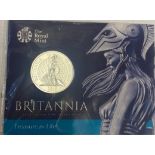 The Royal Mint Britannia Silver £50 coin