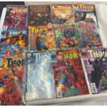 Large selection of Mavel Thor comics includes Nuff Said Thor, The Mighty Thor etc