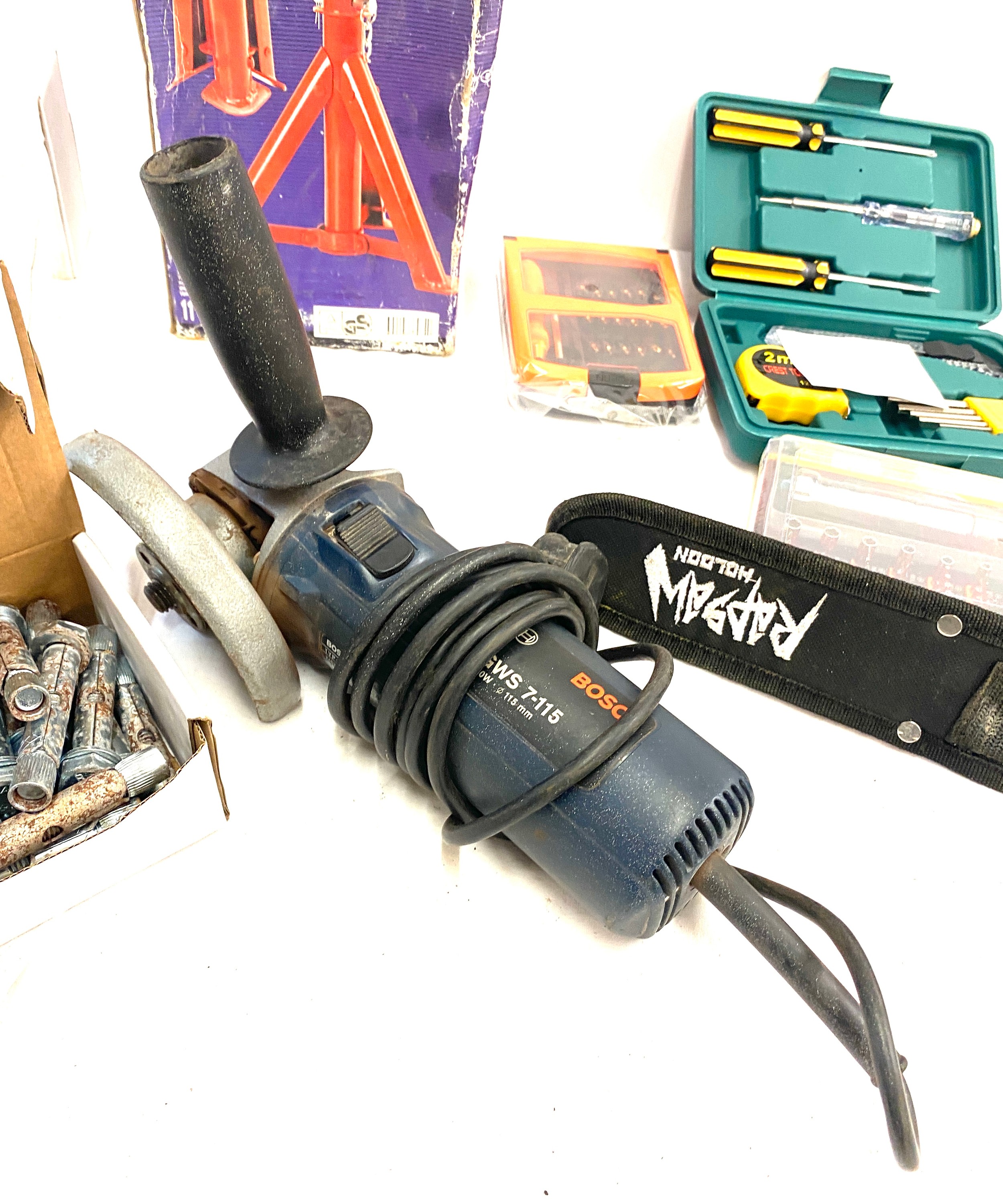 Selection of assorted tools includes Tools, screw driver set, Bosch circular saw etc - Image 4 of 6