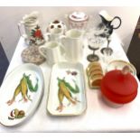 Selection of miscellaneous to include coal port, Royal Worcester, old foley etc mainly pottery and