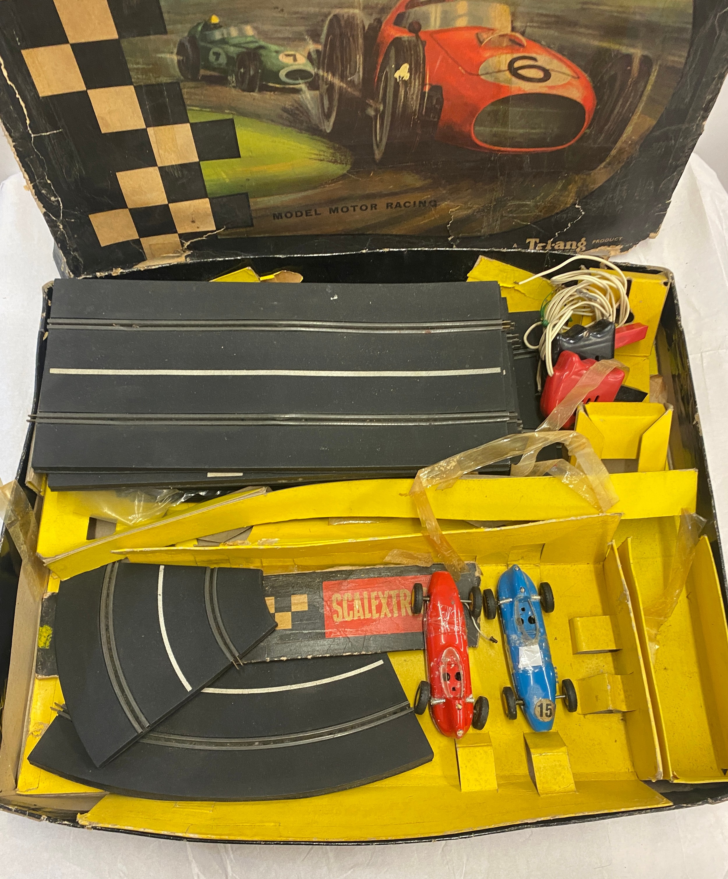 Vintage Scalextric Model Motor Racing model no G.P.I by Tri-ang - Image 2 of 2